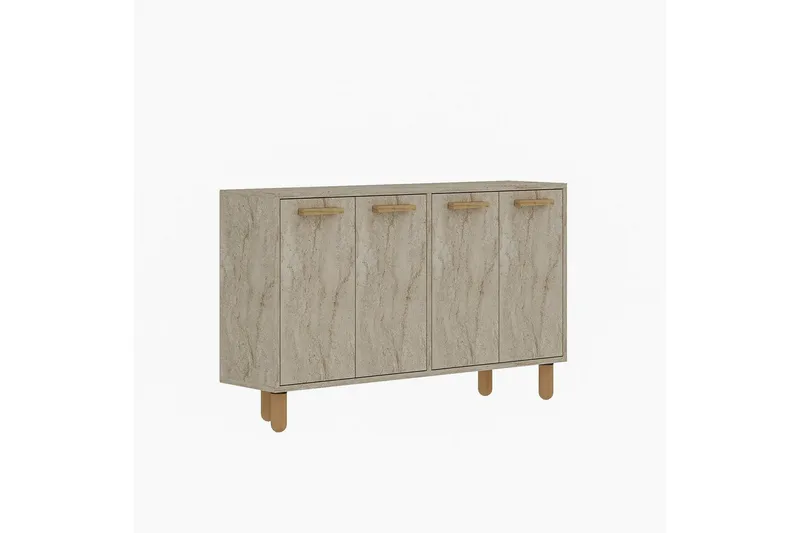 Konsol Hungirr Traverten - Traverten - Møbler - Borde - Aflastningsbord - Entrébord