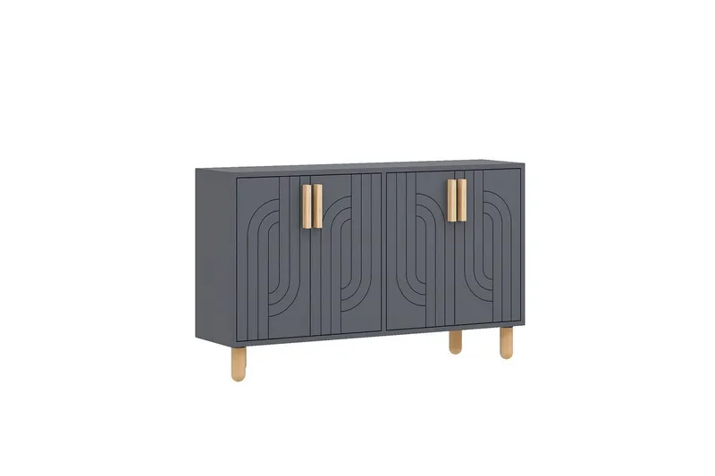 Konsol Januka Antracit - Antracit - Møbler - Borde - Aflastningsbord - Entrébord