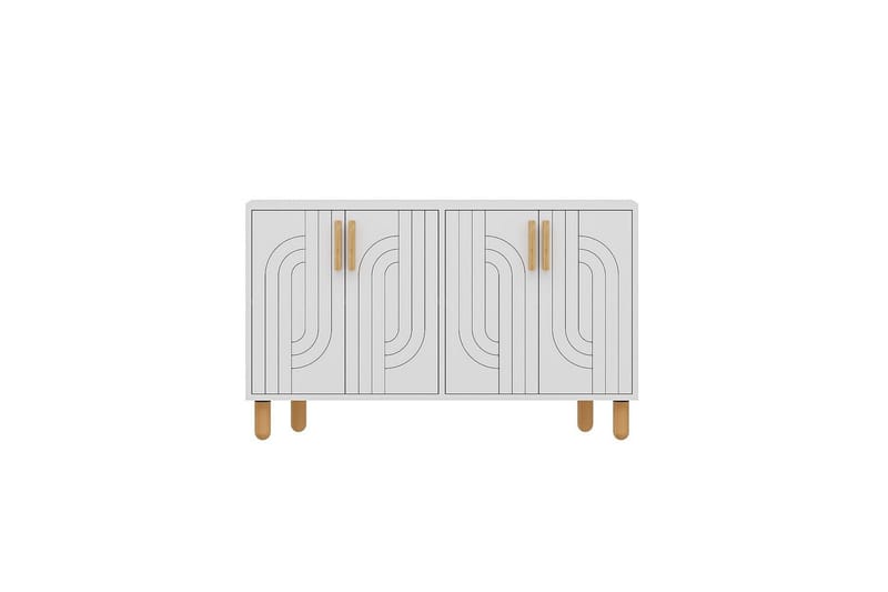 Konsol Januka Hvid - Hvid - Møbler - Borde - Aflastningsbord - Entrébord