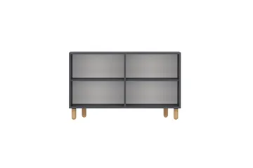 Konsol Kambuku Antracit - Antracit - Møbler - Borde - Aflastningsbord - Entrébord