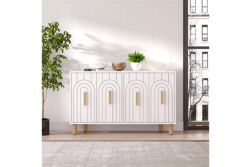 Konsol Kambuku Hvid - Hvid - Møbler - Borde - Aflastningsbord - Entrébord