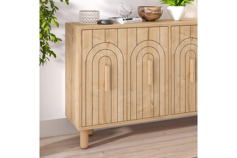 Konsol Kambuku Sudamal Eg - Sudamal Eg - Møbler - Borde - Aflastningsbord - Entrébord