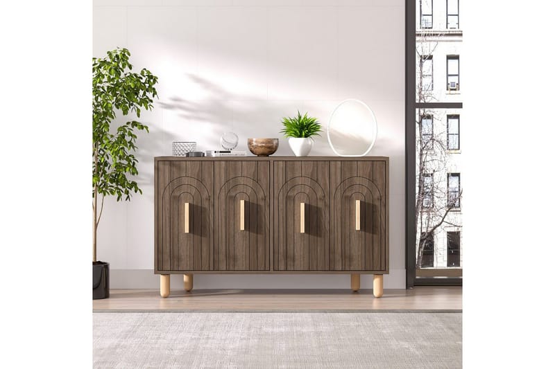 Konsol Kambuku Valnød - Valnød - Møbler - Borde - Aflastningsbord - Entrébord