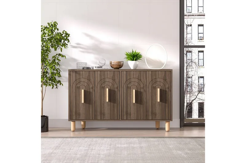 Konsol Kambuku Valnød - Valnød - Møbler - Borde - Aflastningsbord - Entrébord