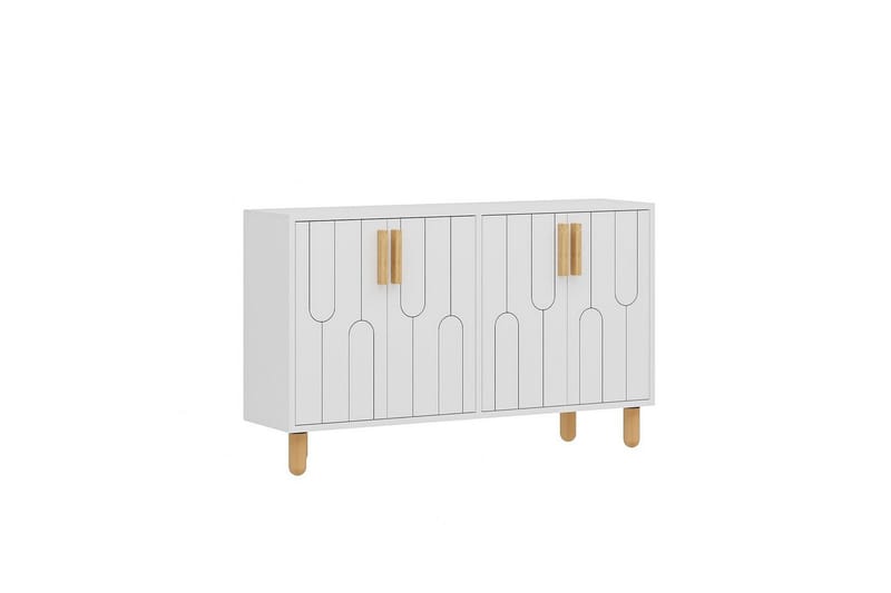 Konsol Masateru Hvid - Hvid - Møbler - Borde - Aflastningsbord - Entrébord