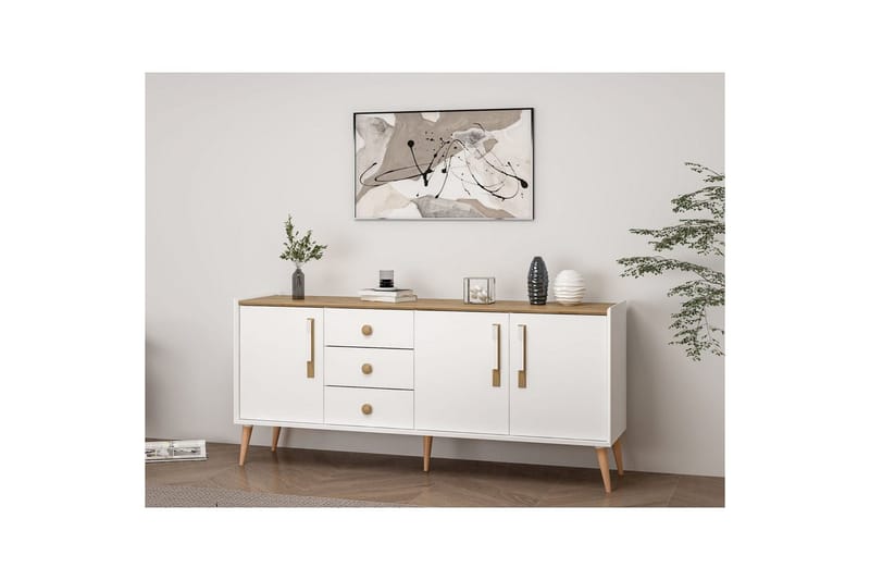 Konsol Ralor Hvid - Hvid - Møbler - Borde - Aflastningsbord - Entrébord