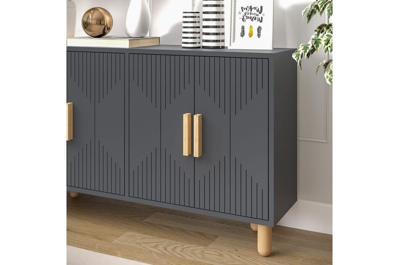 Konsol Roger Antracit - Antracit - Møbler - Borde - Aflastningsbord - Entrébord