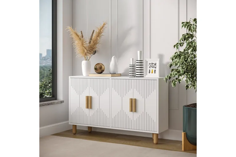 Konsol Roger Hvid - Hvid - Møbler - Borde - Aflastningsbord - Entrébord