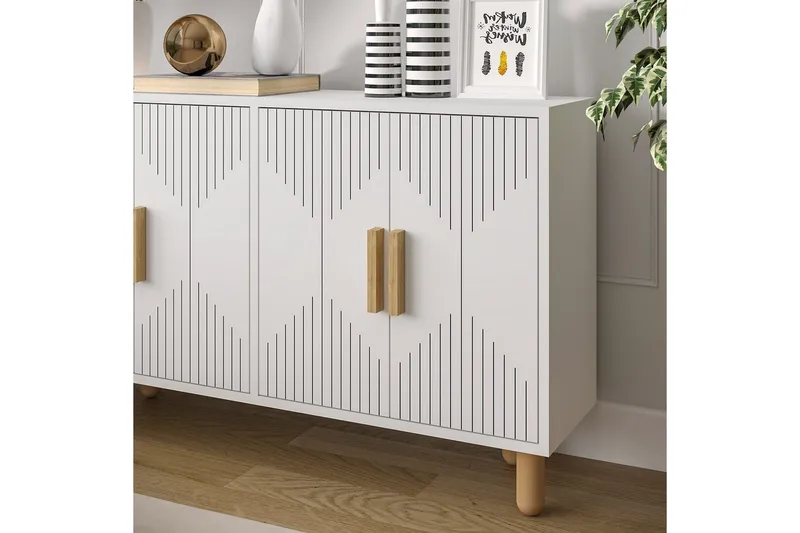 Konsol Roger Hvid - Hvid - Møbler - Borde - Aflastningsbord - Entrébord