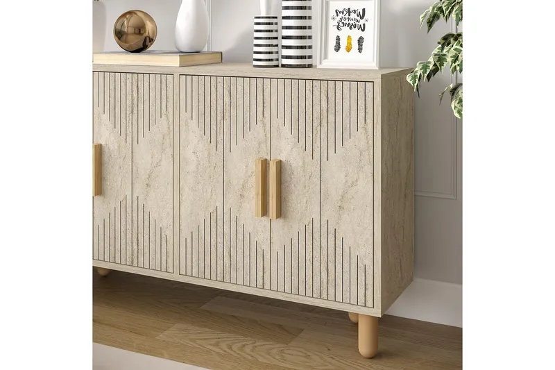 Konsol Roger Traverten - Traverten - Møbler - Borde - Aflastningsbord - Entrébord