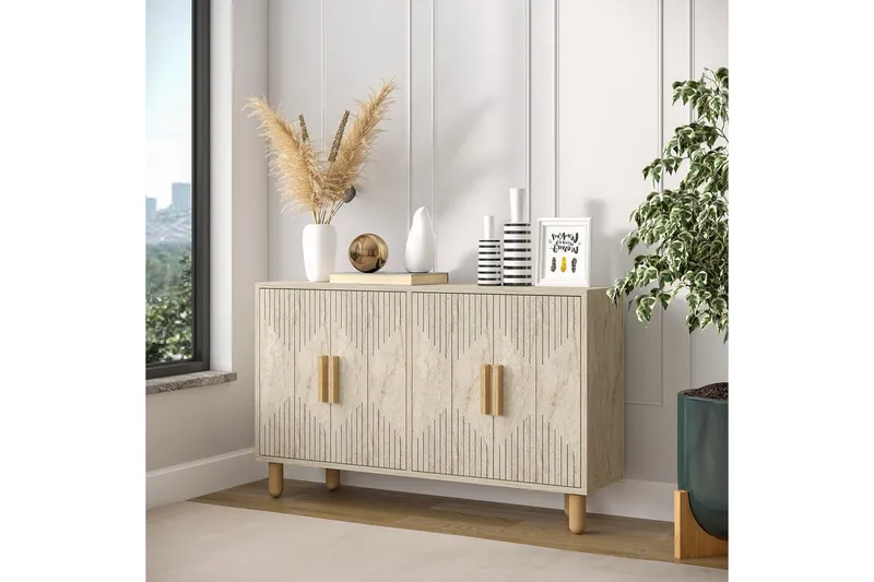 Konsol Roger Traverten - Traverten - Møbler - Borde - Aflastningsbord - Entrébord