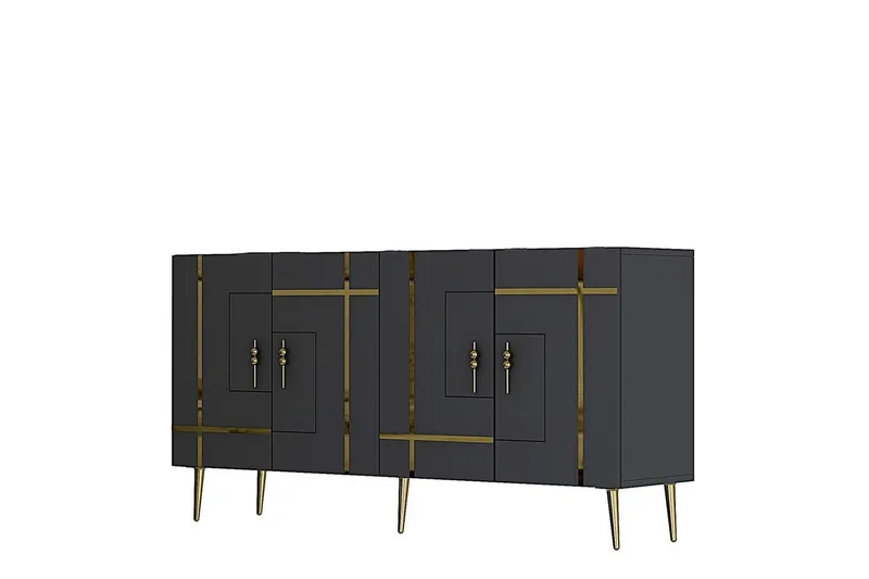 Konsol Safidonya Antracit / Rany, Antracit / Rany