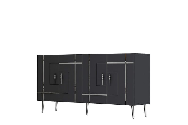 Konsol Safidonya Antracit / Sølv, Antracit / Sølv