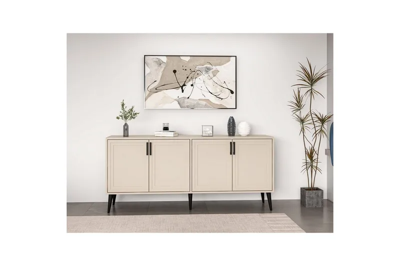 Konsol Syrri Sandsten - Sand - Møbler - Borde - Aflastningsbord - Entrébord