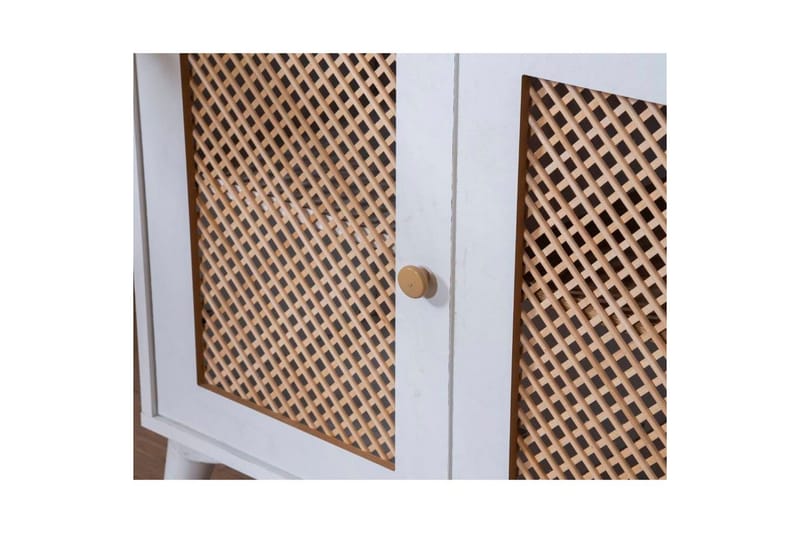 Konsol Velin Hvid / Eg - Hvid / Eg - Møbler - Borde - Aflastningsbord - Entrébord