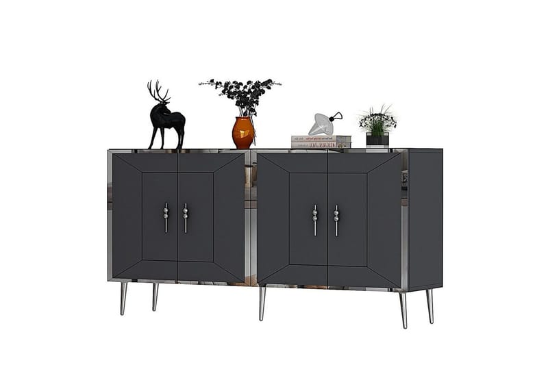 Konsol Virdel Antracit / Sølv, Antracit / Sølv