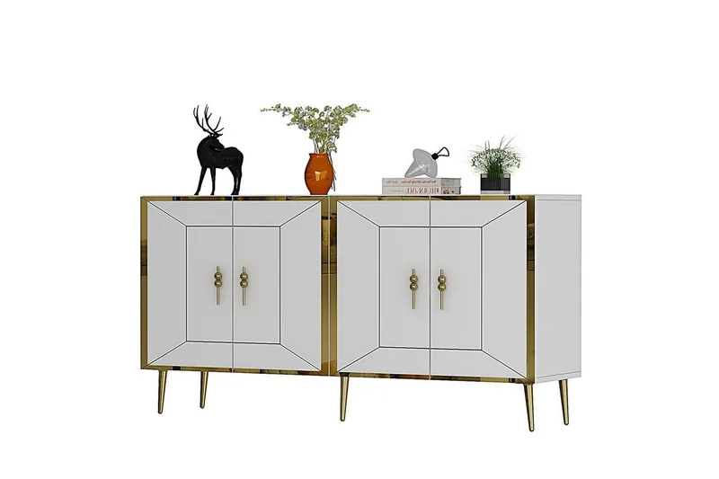 Konsol Virdel Hvid / Rany, Hvid / Rany