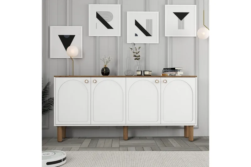 Konsol White - Hvid - Møbler - Borde - Aflastningsbord - Entrébord