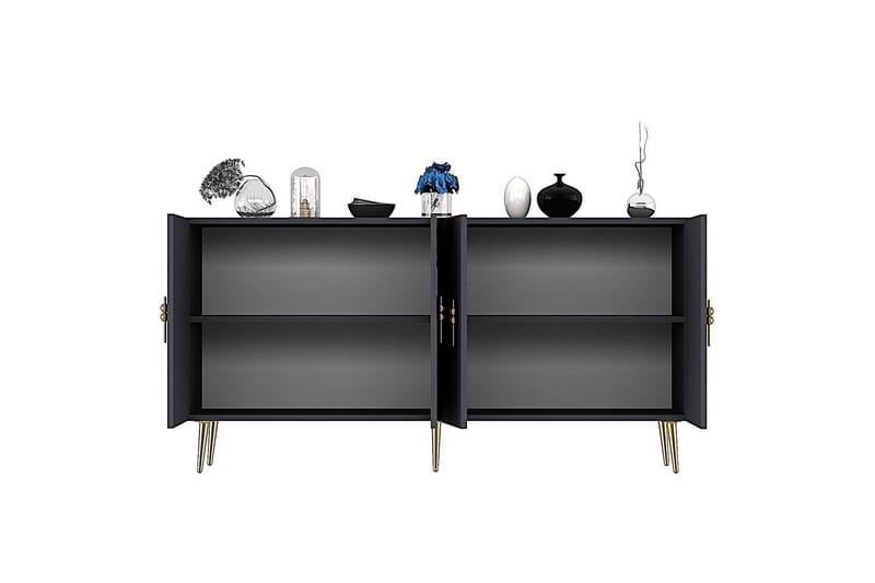 Konsol Zoman Antracit / Rany - Antracit / Rany - Møbler - Borde - Aflastningsbord - Entrébord