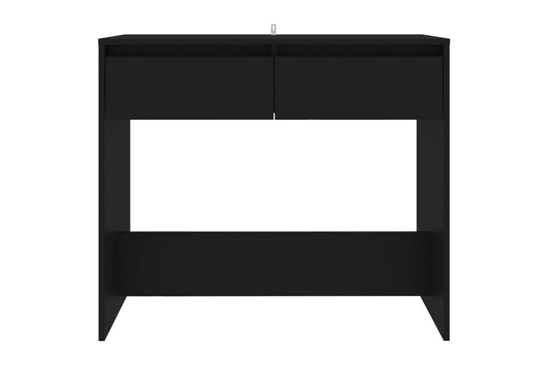 konsolbord 89x41x76,5 cm stål sort - Sort - Konsolbord & sidebord - Entrébord