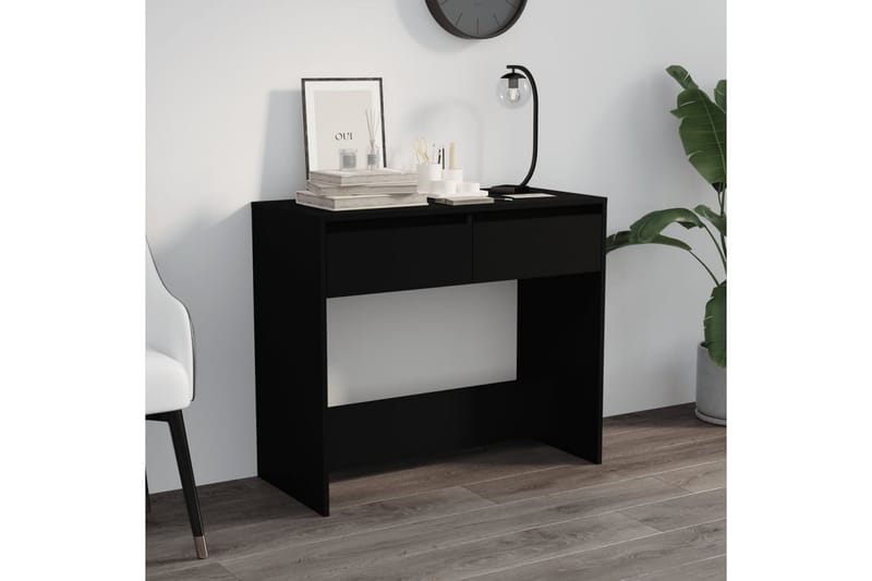 konsolbord 89x41x76,5 cm stål sort - Sort - Møbler - Borde - Aflastningsbord - Konsolbord & sidebord