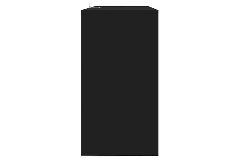 konsolbord 89x41x76,5 cm stål sort - Sort - Møbler - Borde - Aflastningsbord - Konsolbord & sidebord