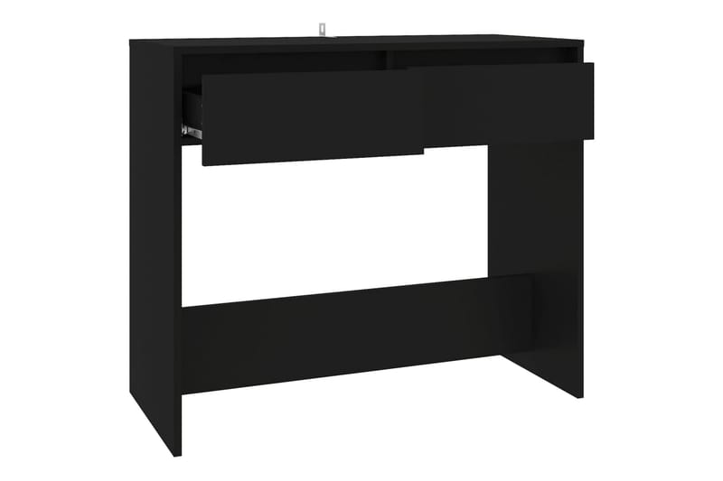 konsolbord 89x41x76,5 cm stål sort - Sort - Møbler - Borde - Aflastningsbord - Konsolbord & sidebord