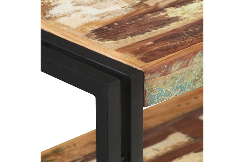konsolbord 90x30x75 cm massivt genbrugstræ - Brun - Møbler - Borde - Aflastningsbord - Konsolbord & sidebord