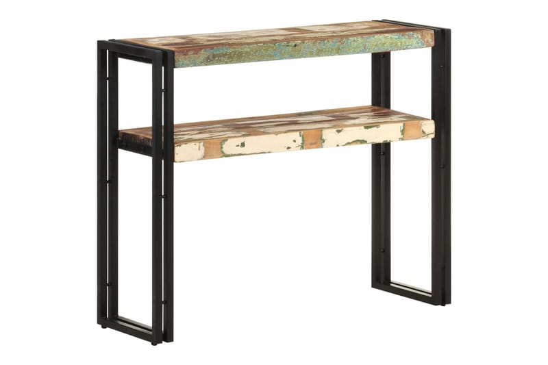 konsolbord 90x30x75 cm massivt genbrugstræ - Brun - Møbler - Borde - Aflastningsbord - Konsolbord & sidebord