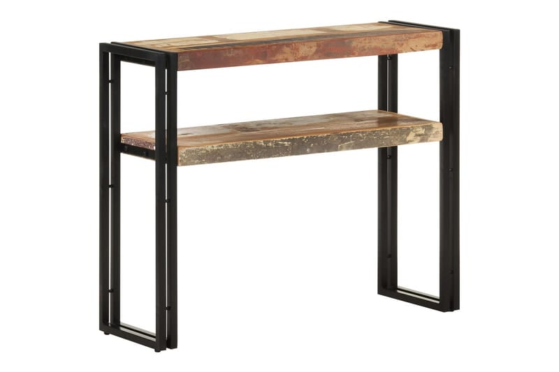 konsolbord 90x30x75 cm massivt genbrugstræ - Brun - Møbler - Borde - Aflastningsbord - Konsolbord & sidebord