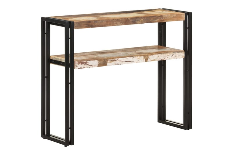 konsolbord 90x30x75 cm massivt genbrugstræ - Brun - Møbler - Borde - Aflastningsbord - Konsolbord & sidebord