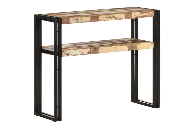 konsolbord 90x30x75 cm massivt genbrugstræ - Brun - Møbler - Borde - Aflastningsbord - Konsolbord & sidebord