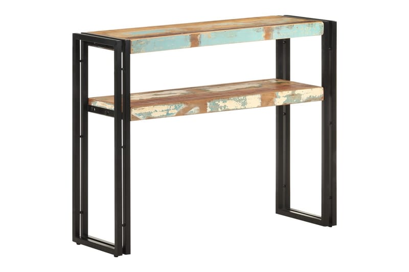 konsolbord 90x30x75 cm massivt genbrugstræ - Brun - Møbler - Borde - Aflastningsbord - Konsolbord & sidebord