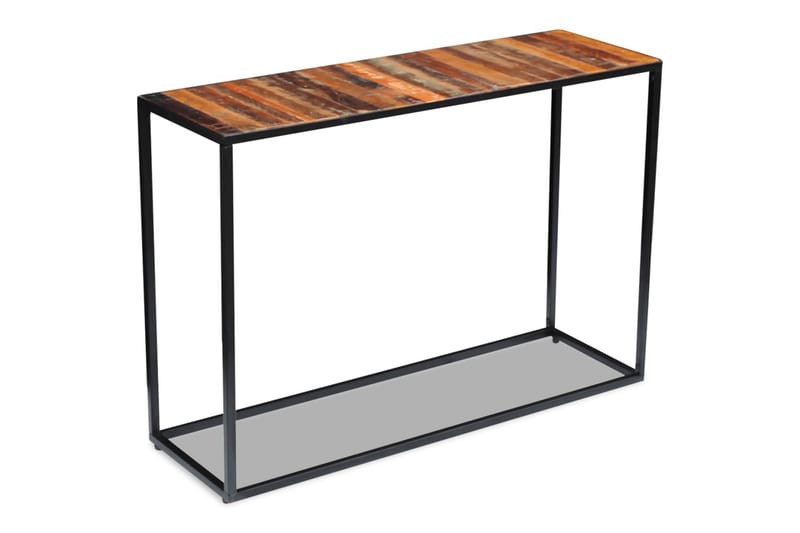 Aflastningsbord I Massivt Genbrugstræ 110X35X76 Cm - Flerfarvet - Møbler - Borde - Aflastningsbord - Konsolbord & sidebord