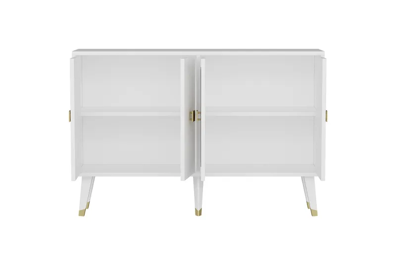 Ahart Konsolbord 120 cm - Hvid - Opbevaring - Opbevaringsmøbler - Skænke & sideboards