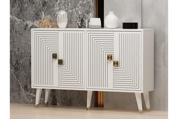 Ahart Konsolbord 120 cm - Hvid - Opbevaring - Opbevaringsmøbler - Skænke & sideboards