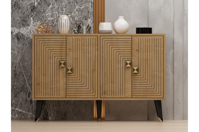 Ahart Konsolbord 120 cm - Oak - Møbler - Borde - Aflastningsbord - Konsolbord & sidebord