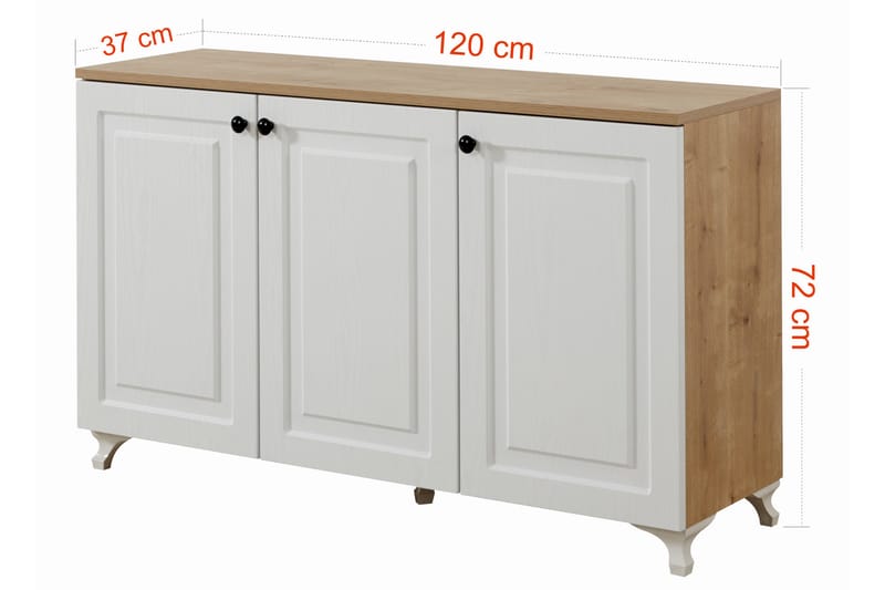 Andifli Konsolbord 120x72 cm - Blå - Møbler - Borde - Aflastningsbord - Konsolbord & sidebord