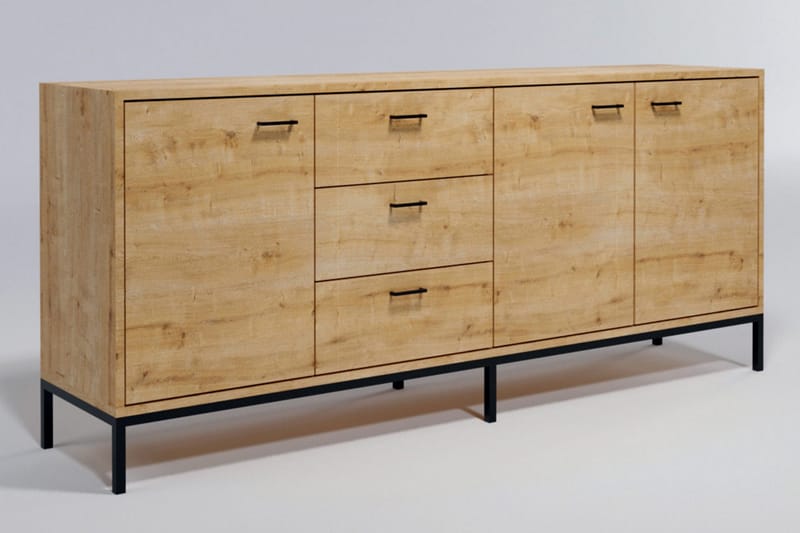 Andifli Konsolbord 18080 cm - Brun - Møbler - Borde - Aflastningsbord - Konsolbord & sidebord