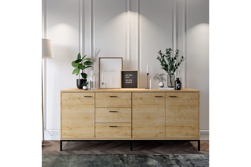 Andifli Konsolbord 18080 cm - Brun - Møbler - Borde - Aflastningsbord - Konsolbord & sidebord