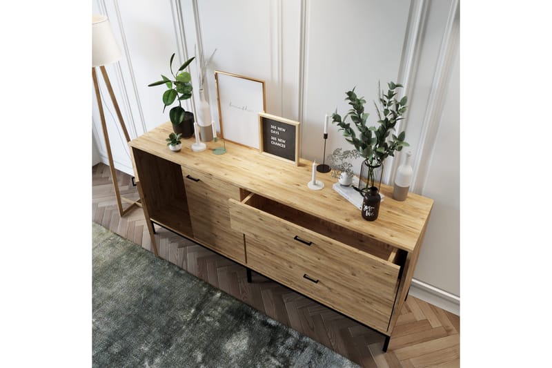 Andifli Konsolbord 18080 cm - Brun - Møbler - Borde - Aflastningsbord - Konsolbord & sidebord