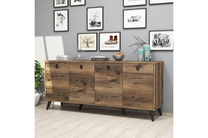Athodna Konsolbord 180 cm - Mørkebrun - Møbler - Borde - Aflastningsbord - Konsolbord & sidebord