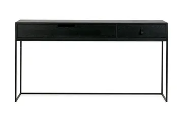 Atila Aflastningsbord 140 cm - Sort Eg - Møbler - Borde - Aflastningsbord - Konsolbord & sidebord