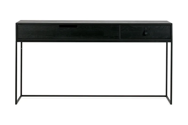 Atila Aflastningsbord 140 cm, Sort Eg