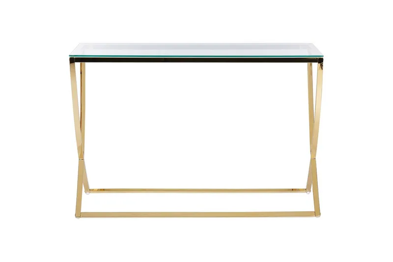 Konsolbord Beliani Ringgold GOLD - Møbler - Borde - Aflastningsbord - Entrébord