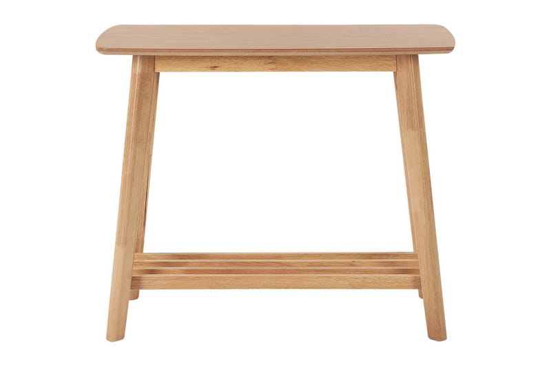 Konsolbord Beliani Tulare Light wood - Møbler - Borde - Aflastningsbord - Entrébord