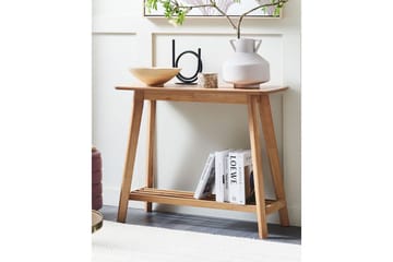 Konsolbord Beliani Tulare Light wood - Møbler - Borde - Aflastningsbord - Entrébord