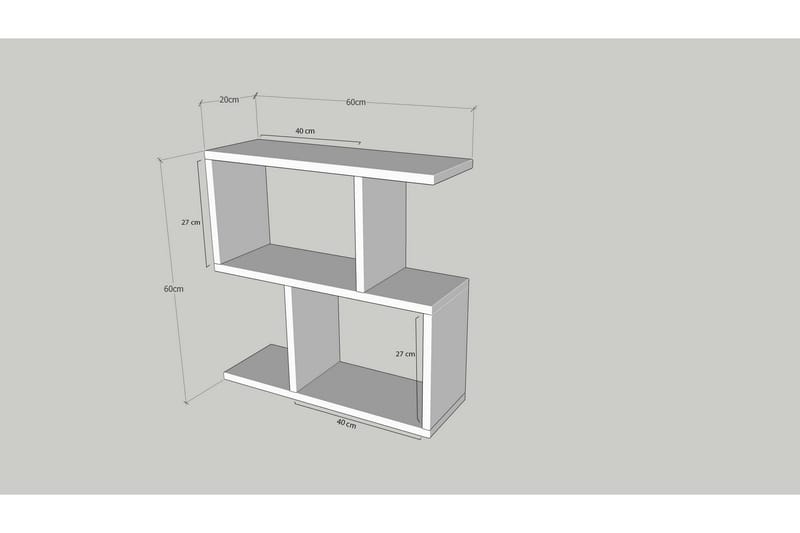 Berdez Skænk 60 cm - Hvid - Skænke & sideboards - Konsolbord & sidebord