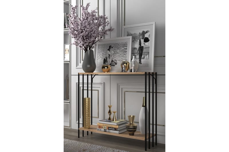 Bulskoll Skænk 90 cm - Sort - Møbler - Borde - Aflastningsbord - Konsolbord & sidebord