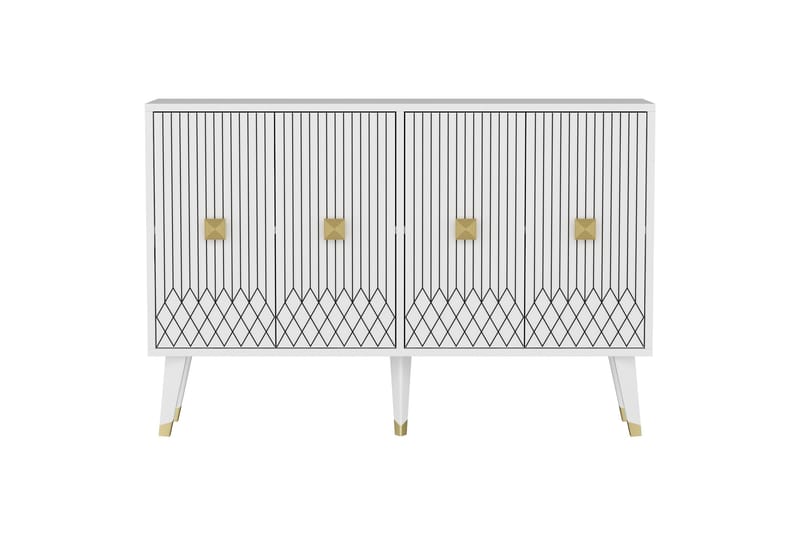 Carbin Konsolbord 120 cm - Hvid - Opbevaring - Opbevaringsmøbler - Skænke & sideboards